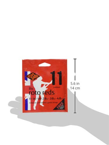 Rotosound Roto Electric Guitar Strings Roto Reds R11 (11 48)